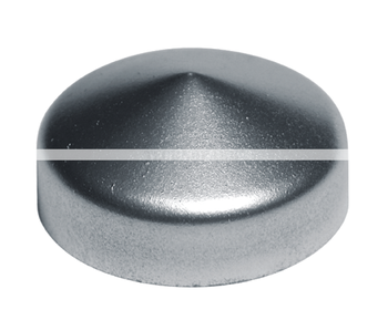 198/2.60 -  pilířový kryt kruhový pr.60mm, ocelový,varný