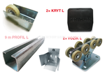 SET L9/N - set pro výrobu samonosné brány do průjezdu 6,5m SET L9/N - set pro výrobu samonosné brány do průjezdu 6,5m