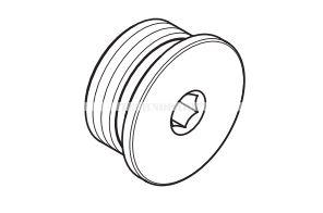 918941 -  hliníková šroubovací ucpávka pro STRABUC 930