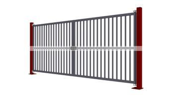 O-BKR2 -  Ocelová brána dvoukřídlá