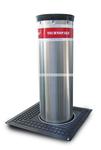 VIGILO 2280 2296L -  Výsuvný nerezový sloup výška 800 mm, LED osvětlení