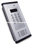 SBMI0200 -  sestava 1-tlačítkového GSM interkomu, hliníkové krytování, zdroj 12V DC