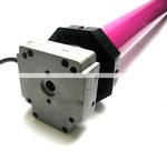 PL102/160NHK -  POLAR trubkový motor s NHK - Ø 59 mm, 160 Nm, IP44, komplet s 102 mm unašečem a bočn
