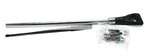 PL102/160NHK -  POLAR trubkový motor s NHK - Ø 59 mm, 160 Nm, IP44, komplet s 102 mm unašečem a bočn