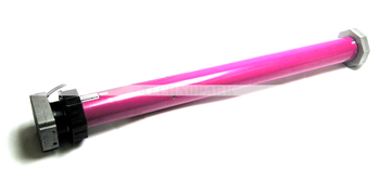 PL102/160NHK -  POLAR trubkový motor s NHK - Ø 59 mm, 160 Nm, IP44, komplet s 102 mm unašečem a bočn