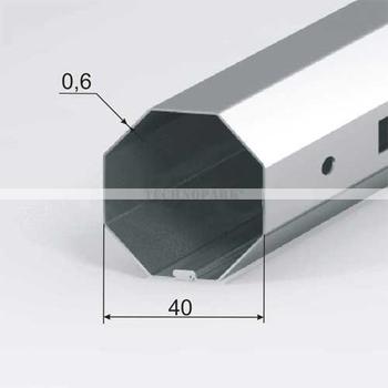 309030000 - RT40x0,6-00: ocelová osmihranná pozinkovaná hřídel 309030000 - RT40x0,6-00: ocelová osmihranná pozinkovaná hřídel