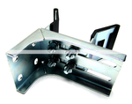 DHK.S77-140.K160 -  horní dojezdová zarážka-doraz, světlost 77-140mm, konzola 160mm, Zn