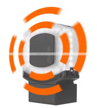 152.BL -  ZERO.L blikající LED lampa s vestavěným pípákem