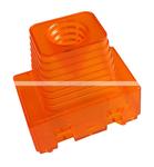 SPCG023600 - oranžová plastová krytka DPS do ELDC SPCG023600 - oranžová plastová krytka DPS do ELDC