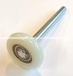 RY.19002 -  kolečko k sekčním vratům, délka 120 mm, průměr hřídelky 11 mm, RYTERNA