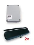USA2C40 -  Sada 2 řetězových okenních pohonů C40, 2x400 N, 230 V, černá