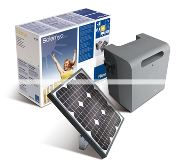 Solemyo SYKCE -  Sada pro solární napájení  pohonů a závor NICE (24V)